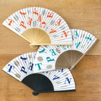 Typeface Fan (Bodoni) / Letterpress Letters