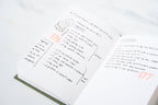 TYPEFACE NOTEBOOK A6 Size 365 Page Notebook - Futura / Letterpress Letters