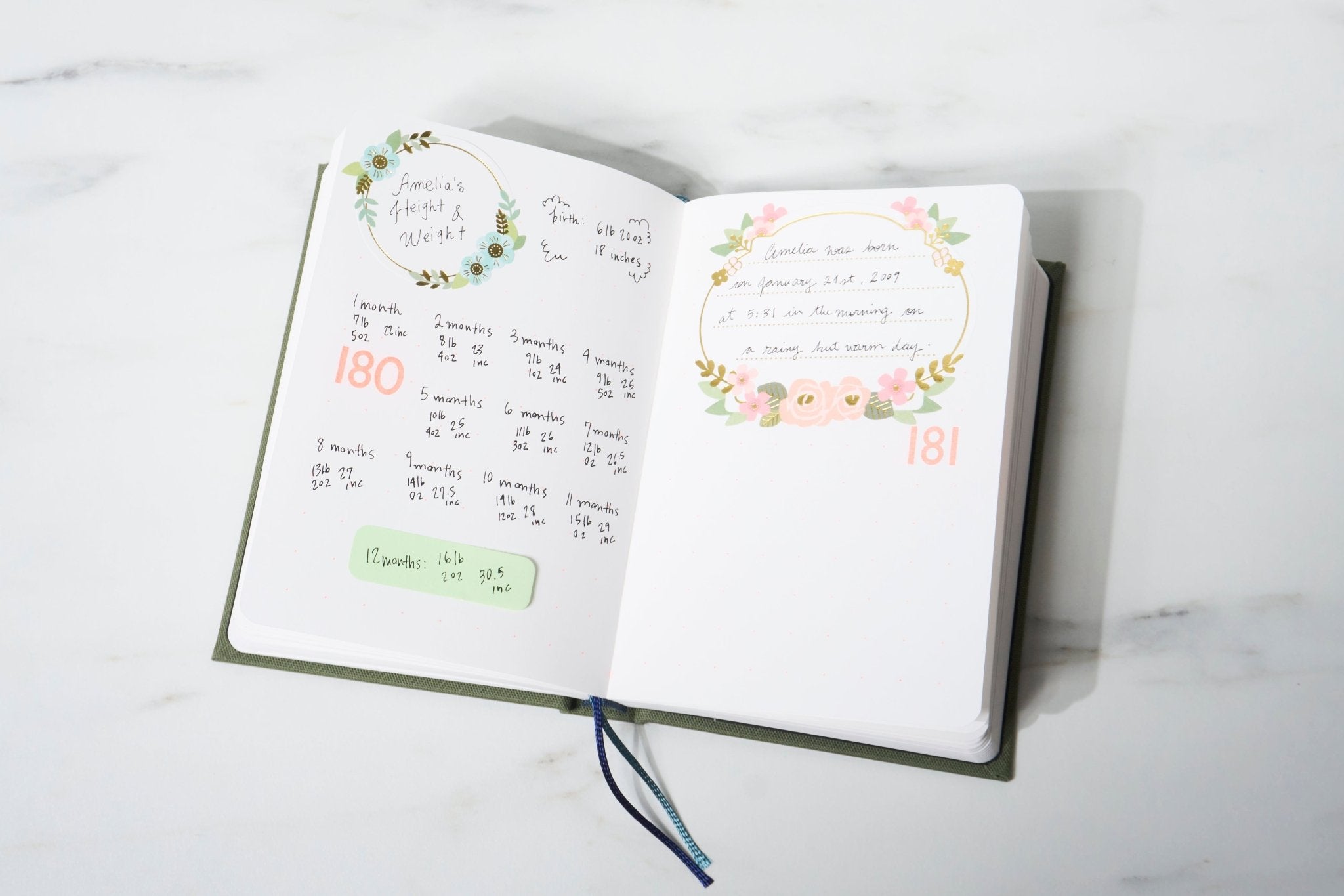 TYPEFACE NOTEBOOK A6 Size 365 Page Notebook - Futura / Letterpress Letters