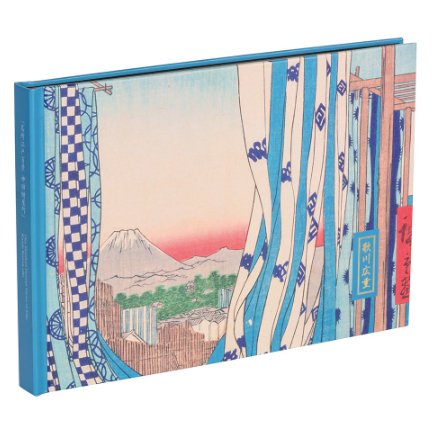 Ukiyo-e Design Self-Adhesive Photo Album / Nakabayashi