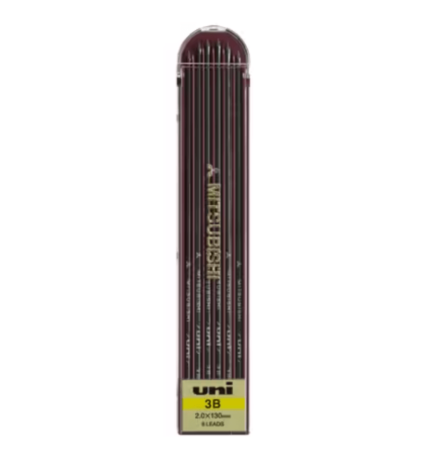 uni 2mm Graphite Pencil Lead Refill / uni Mitsubishi Pencil