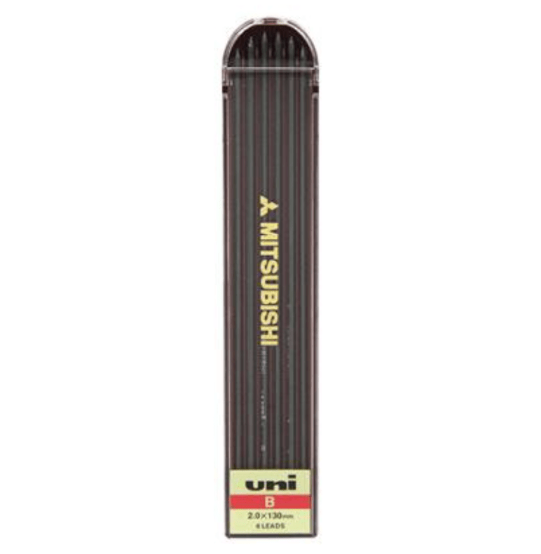 uni 2mm Graphite Pencil Lead Refill / uni Mitsubishi Pencil