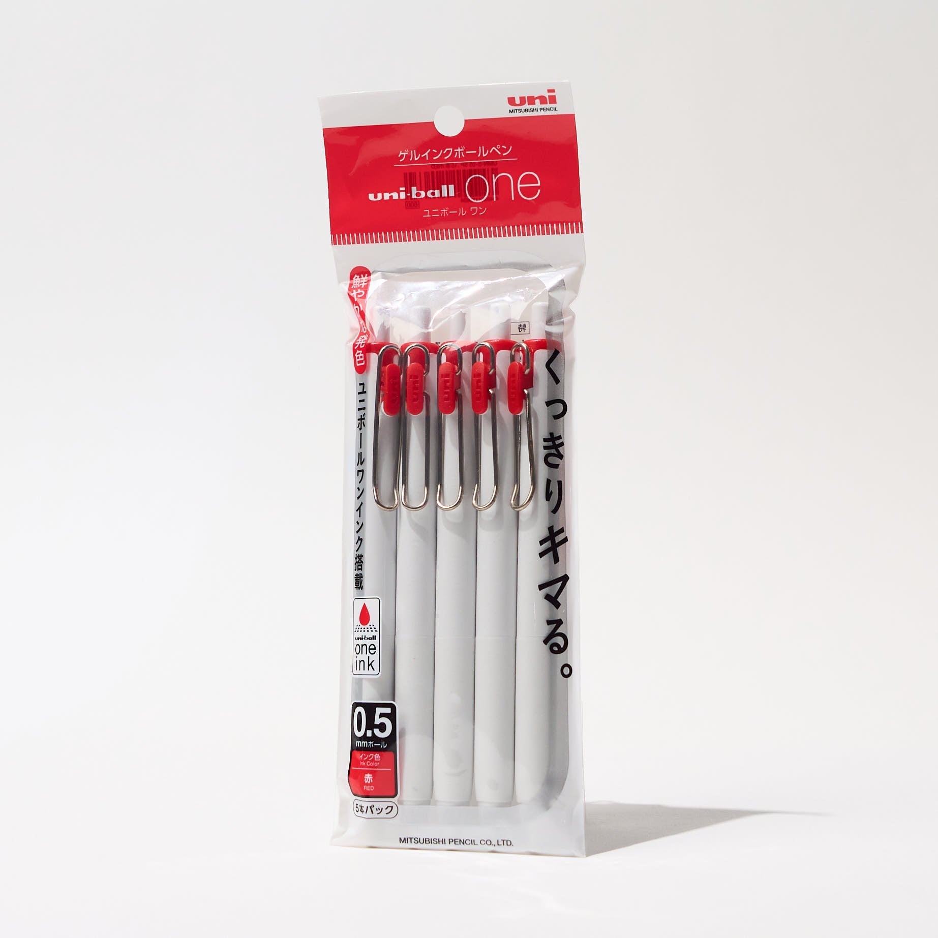 uni-ball one Gel Ink Pens 5P / uni Mitsubishi Pencil