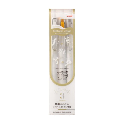 uni-ball one Metallic Creative Color 3 Color Set / uni Mitsubishi Pencil