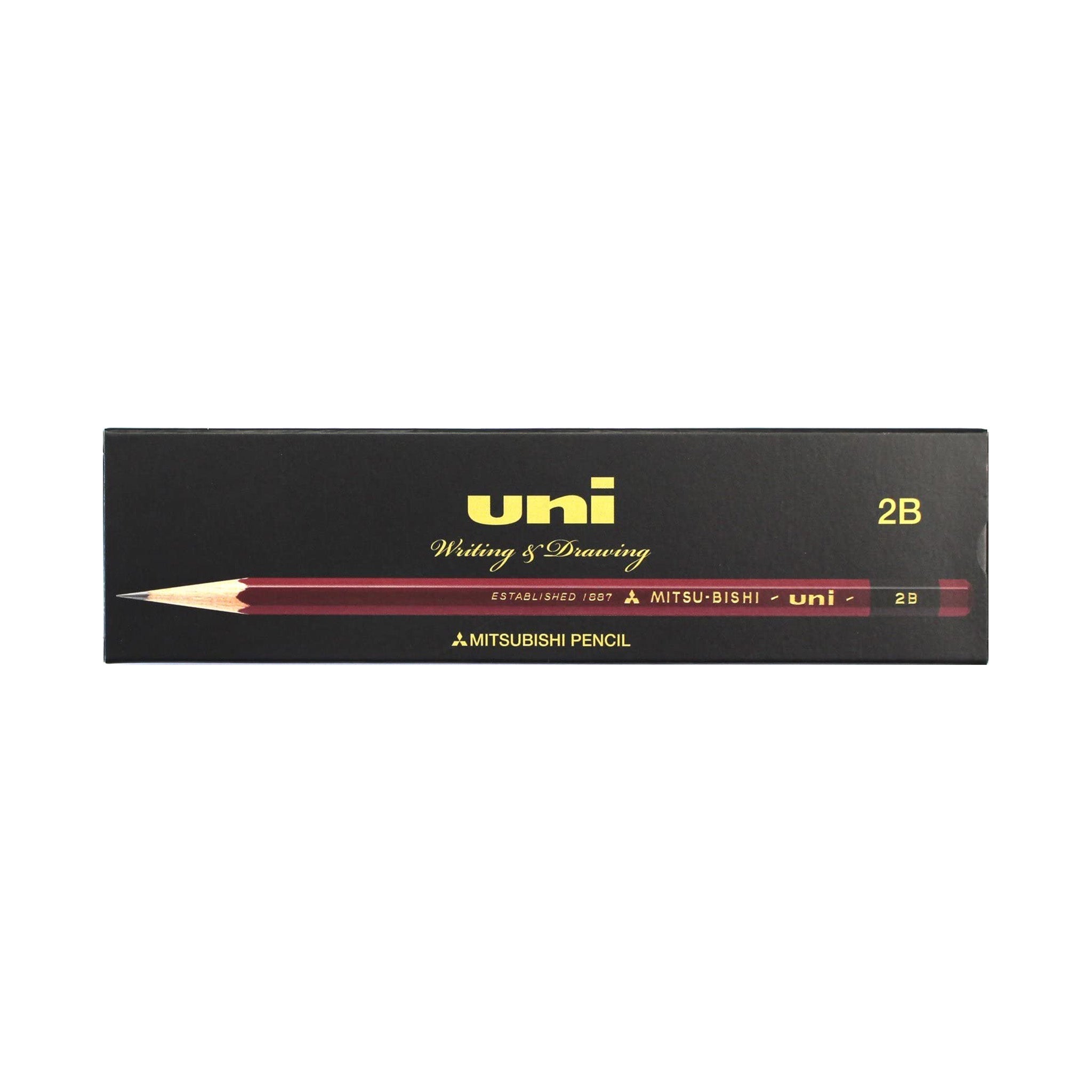 uni Wooden Pencils 1 Dozen Pack / uni Mitsubishi Pencil