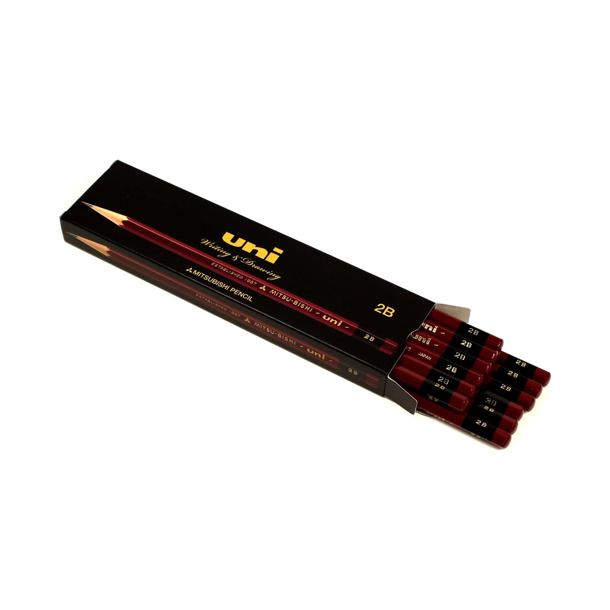 uni Wooden Pencils 1 Dozen Pack / uni Mitsubishi Pencil