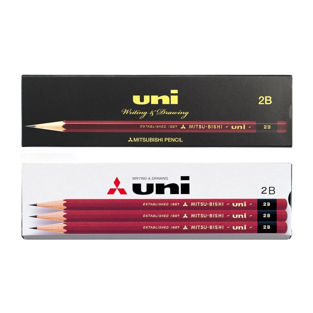 uni Wooden Pencils 1 Dozen Pack / uni Mitsubishi Pencil