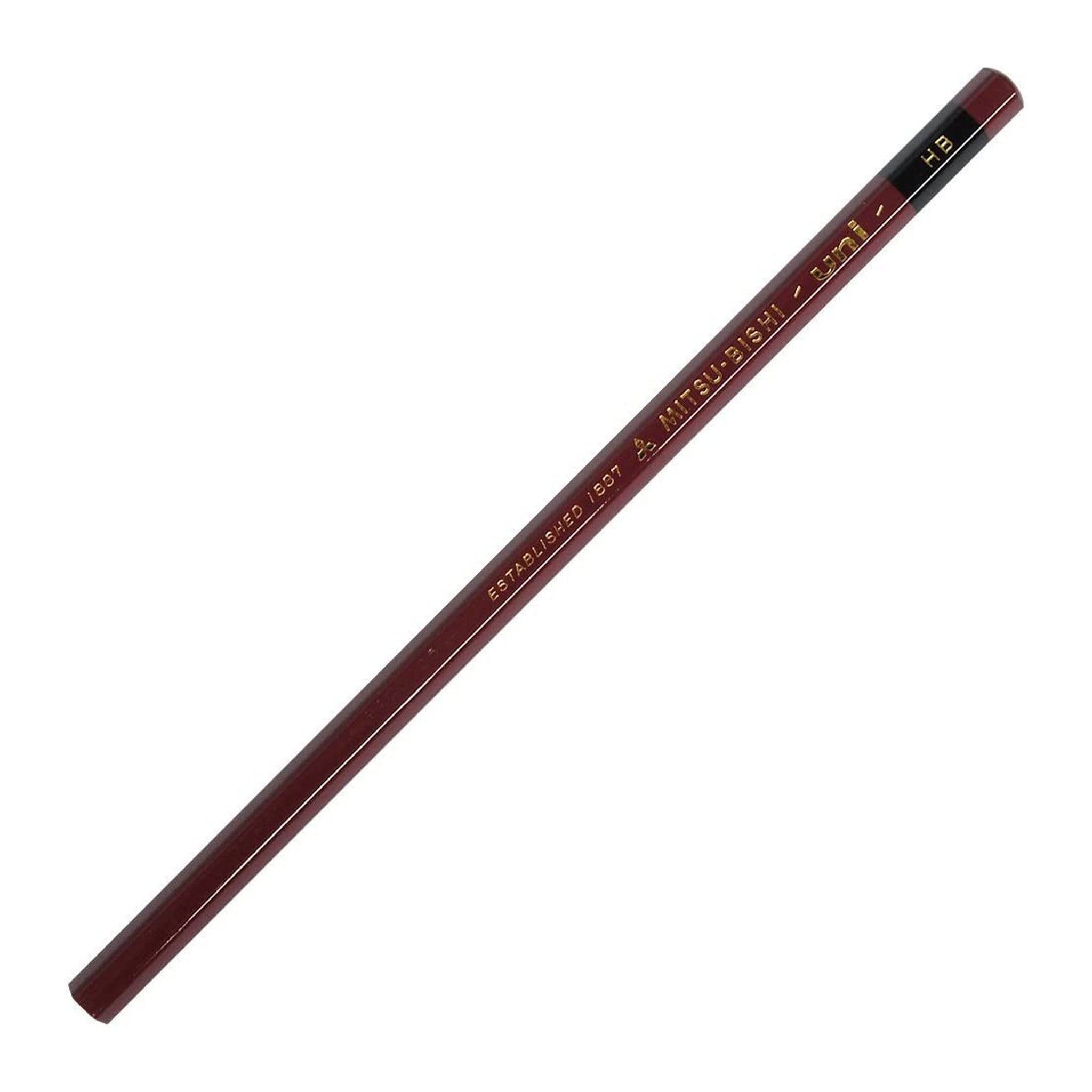 uni Wooden Pencils 1 Dozen Pack / uni Mitsubishi Pencil