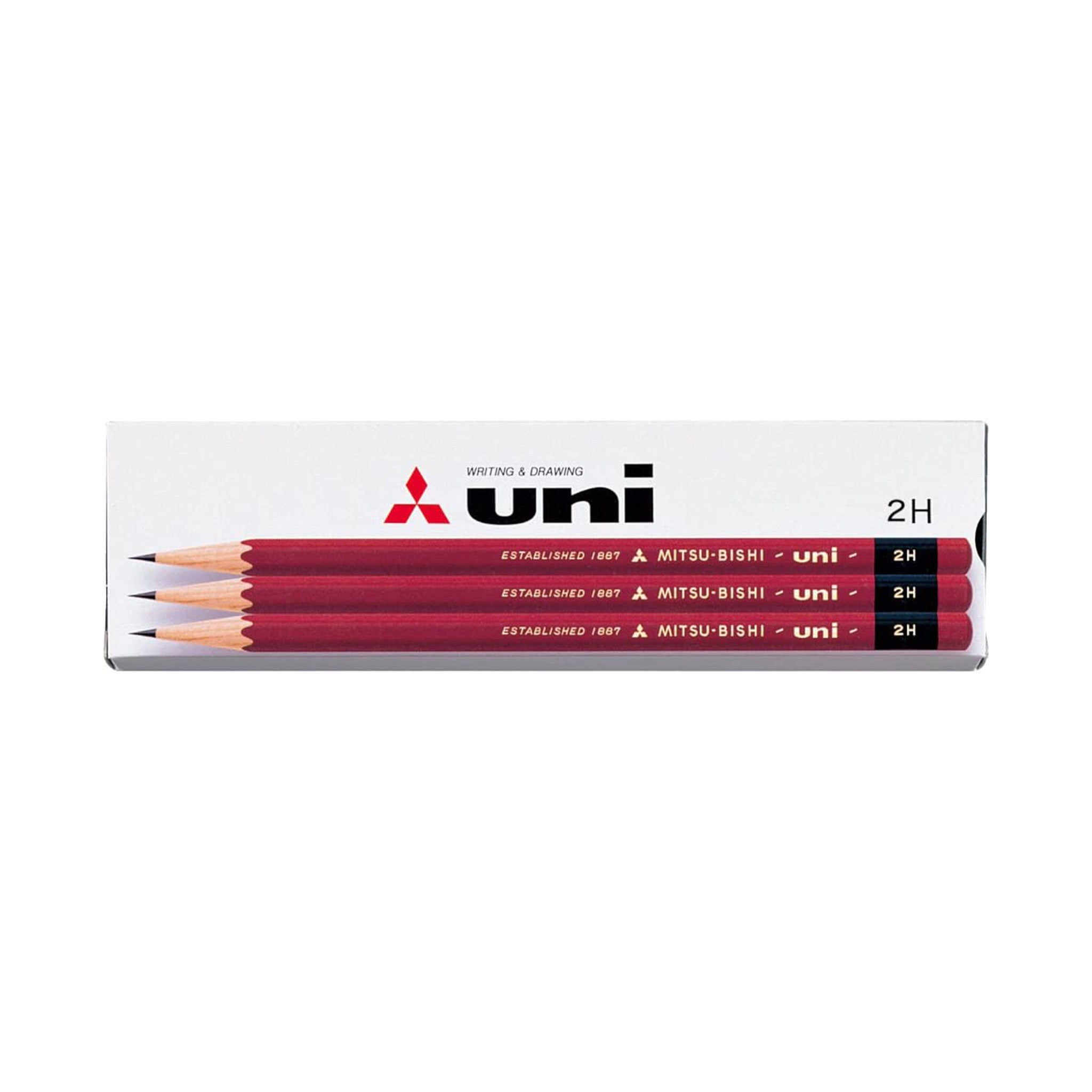 uni Wooden Pencils 1 Dozen Pack / uni Mitsubishi Pencil