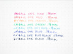 Uniball One 8 Color Set