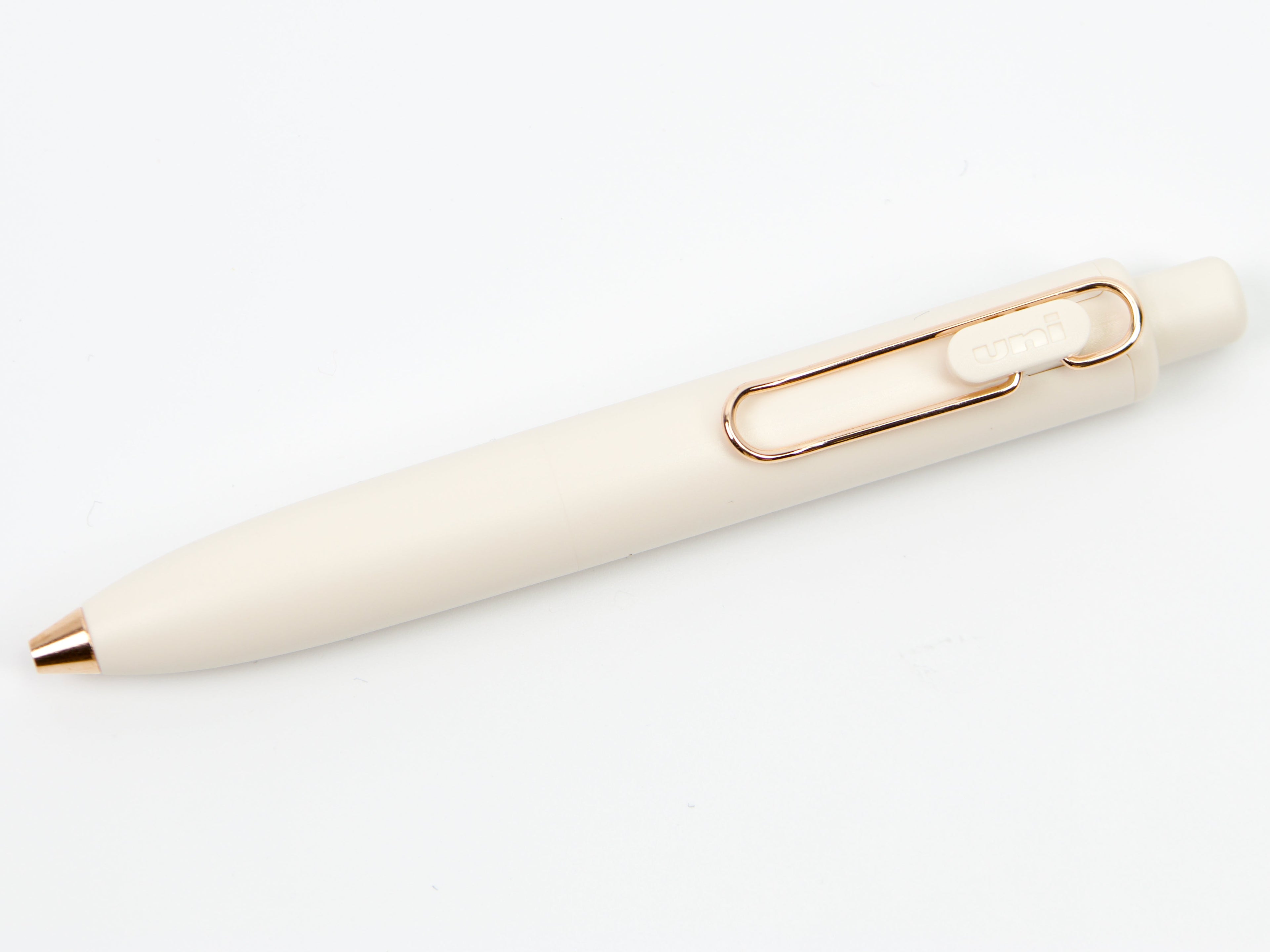 Uniball One P Rose Gold Clip