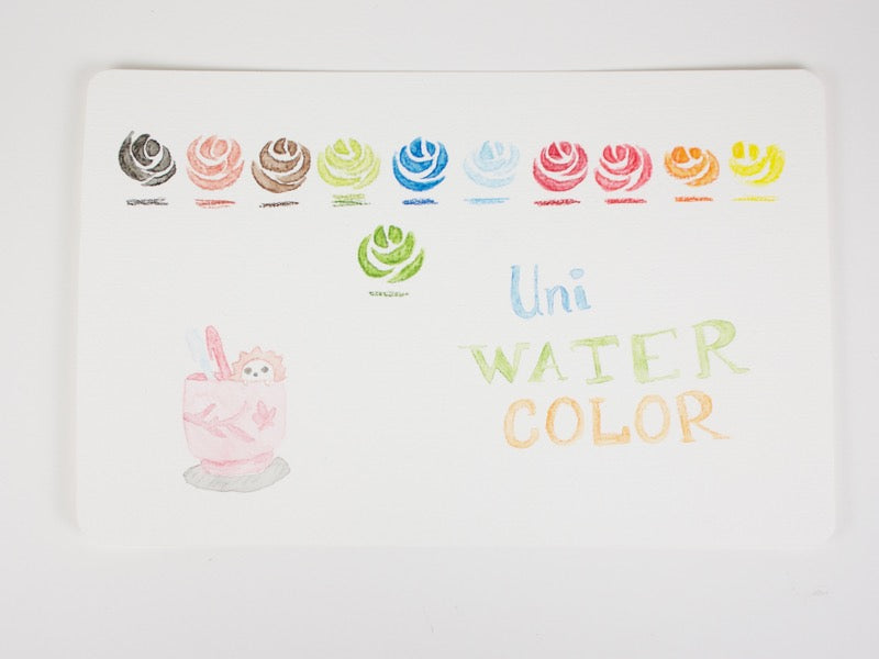 Uni Watercolor Pencil Set