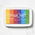 VersaCraft L Size 6 Color Rainbow Stamp Pad / Tsukineko