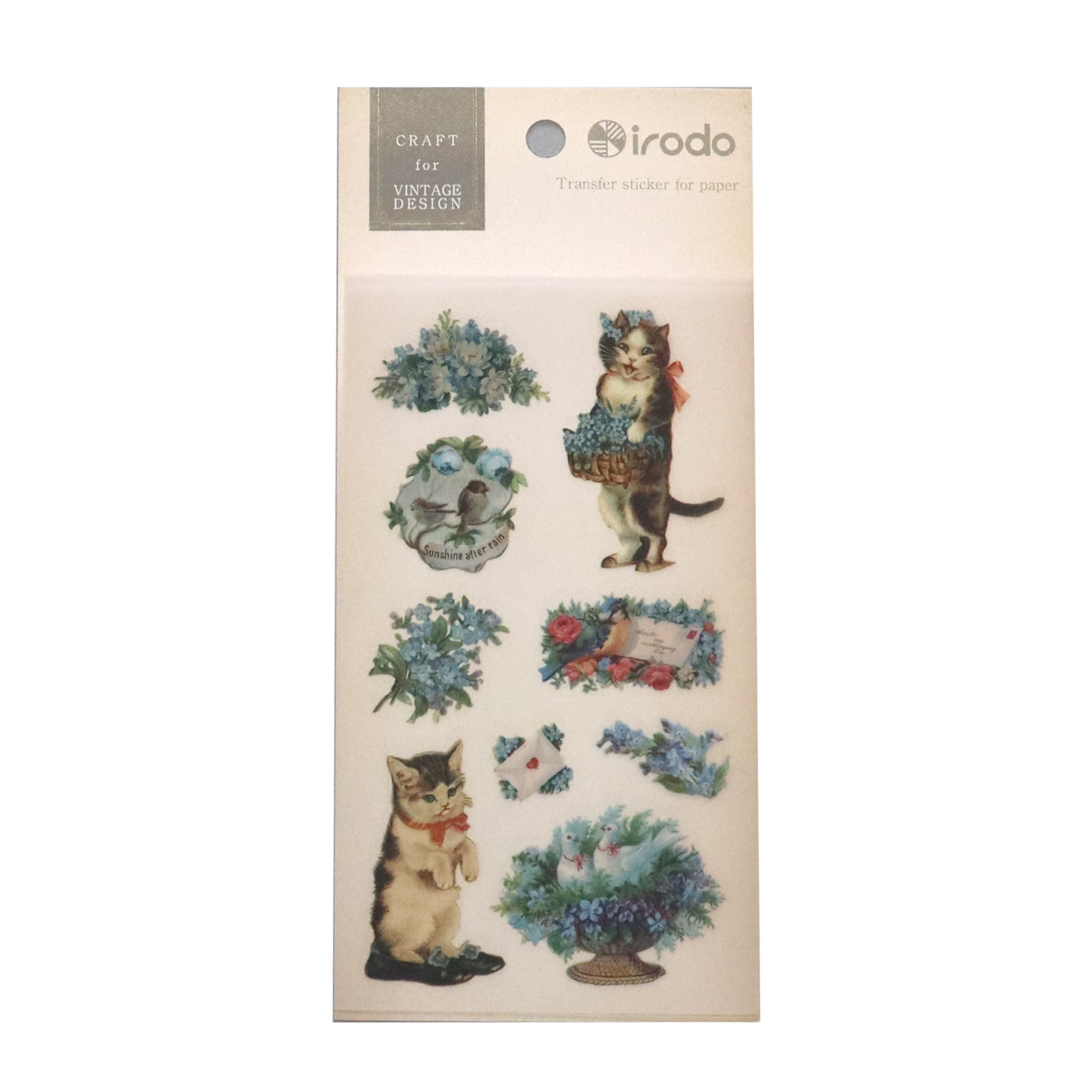 Vintage Journal Sticker Set / irodo
