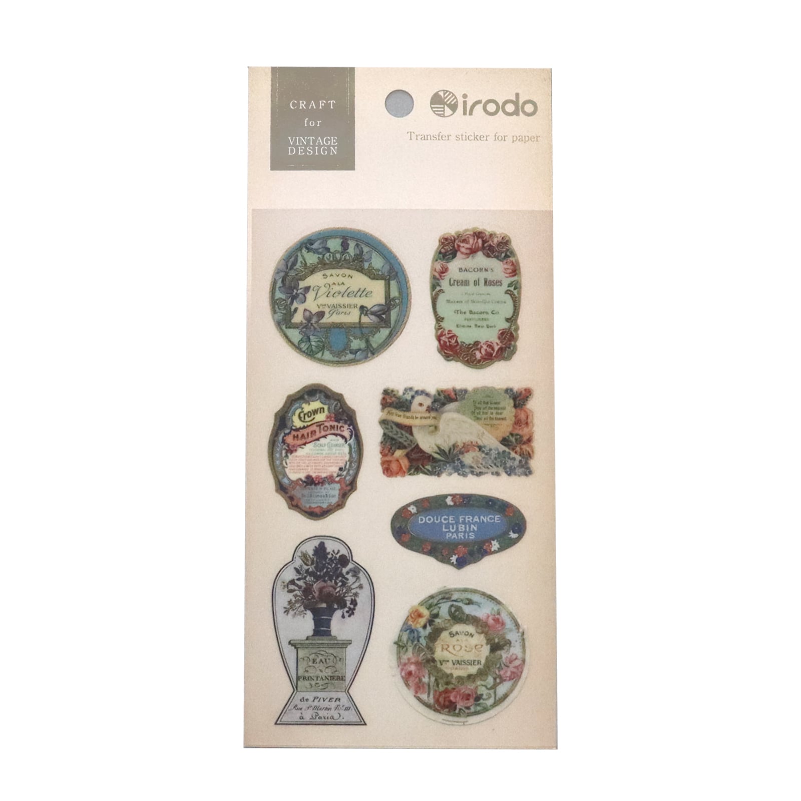 Vintage Journal Sticker Set / irodo