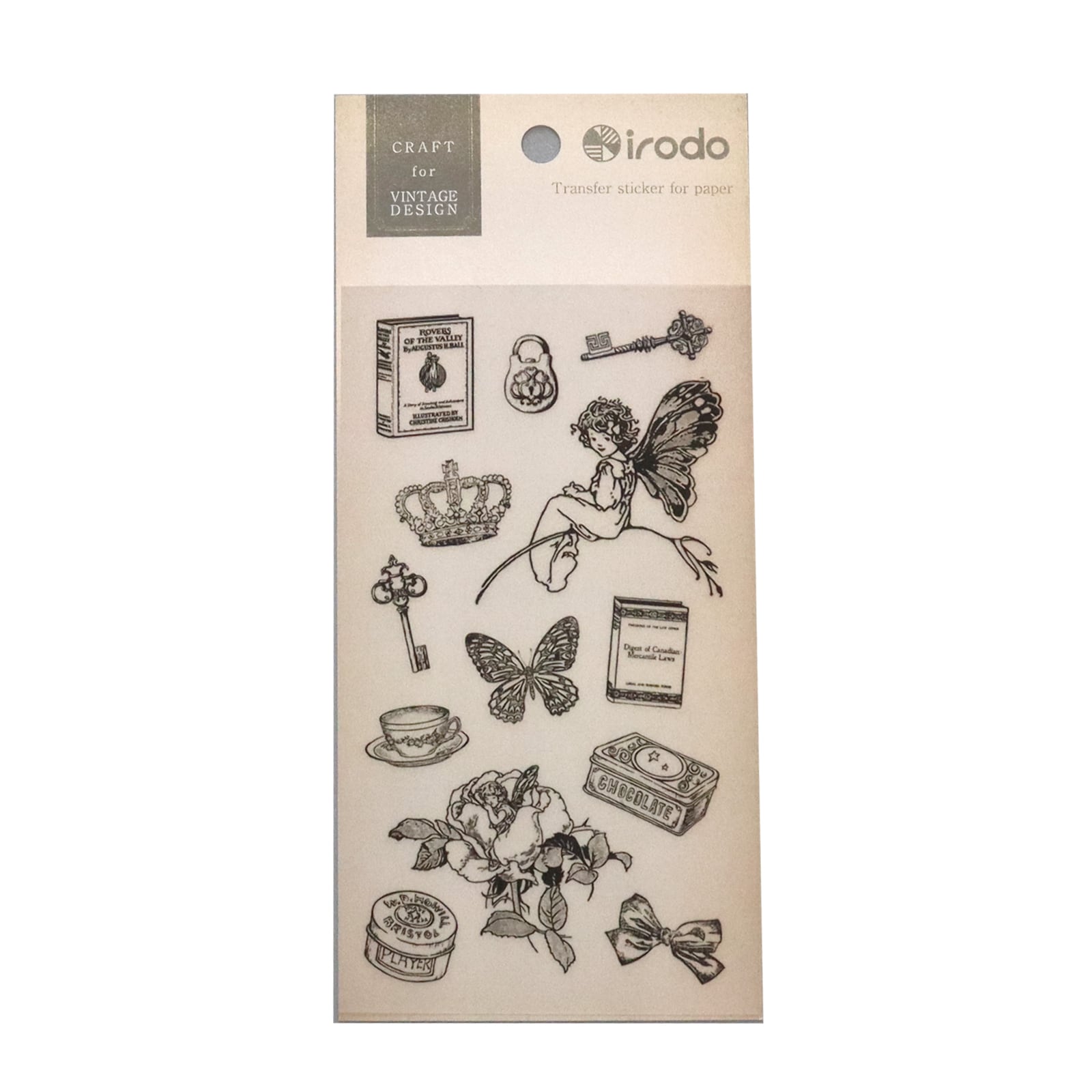 Vintage Journal Sticker Set / irodo