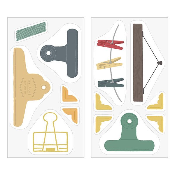 Wall Clip Sticker / MIDORI