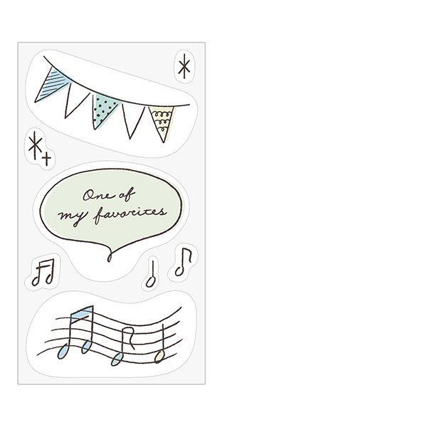 Wall Clip Sticker / MIDORI