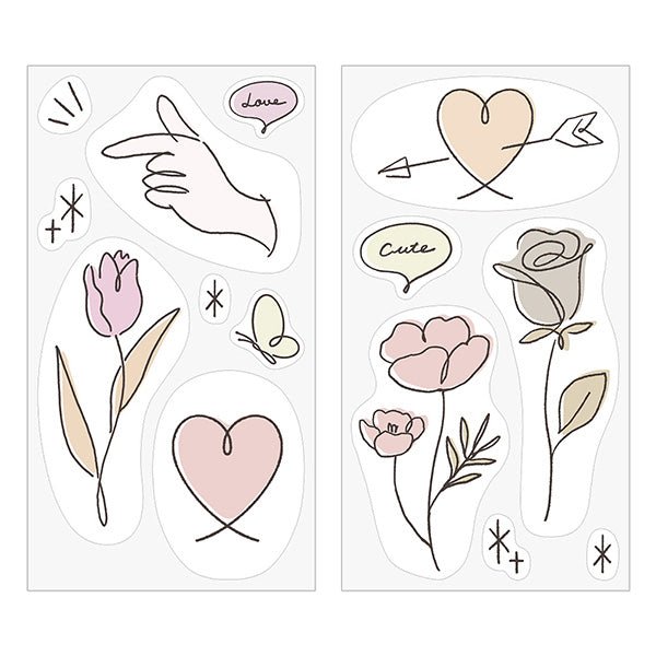 Wall Clip Sticker / MIDORI