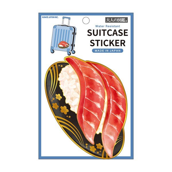 Otonano Zukan Water Resistant Stickers / Kamio Japan