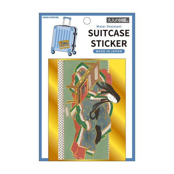 Otonano Zukan Water Resistant Stickers / Kamio Japan