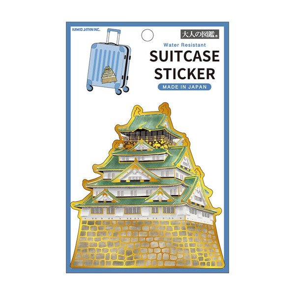 Otonano Zukan Water Resistant Stickers / Kamio Japan