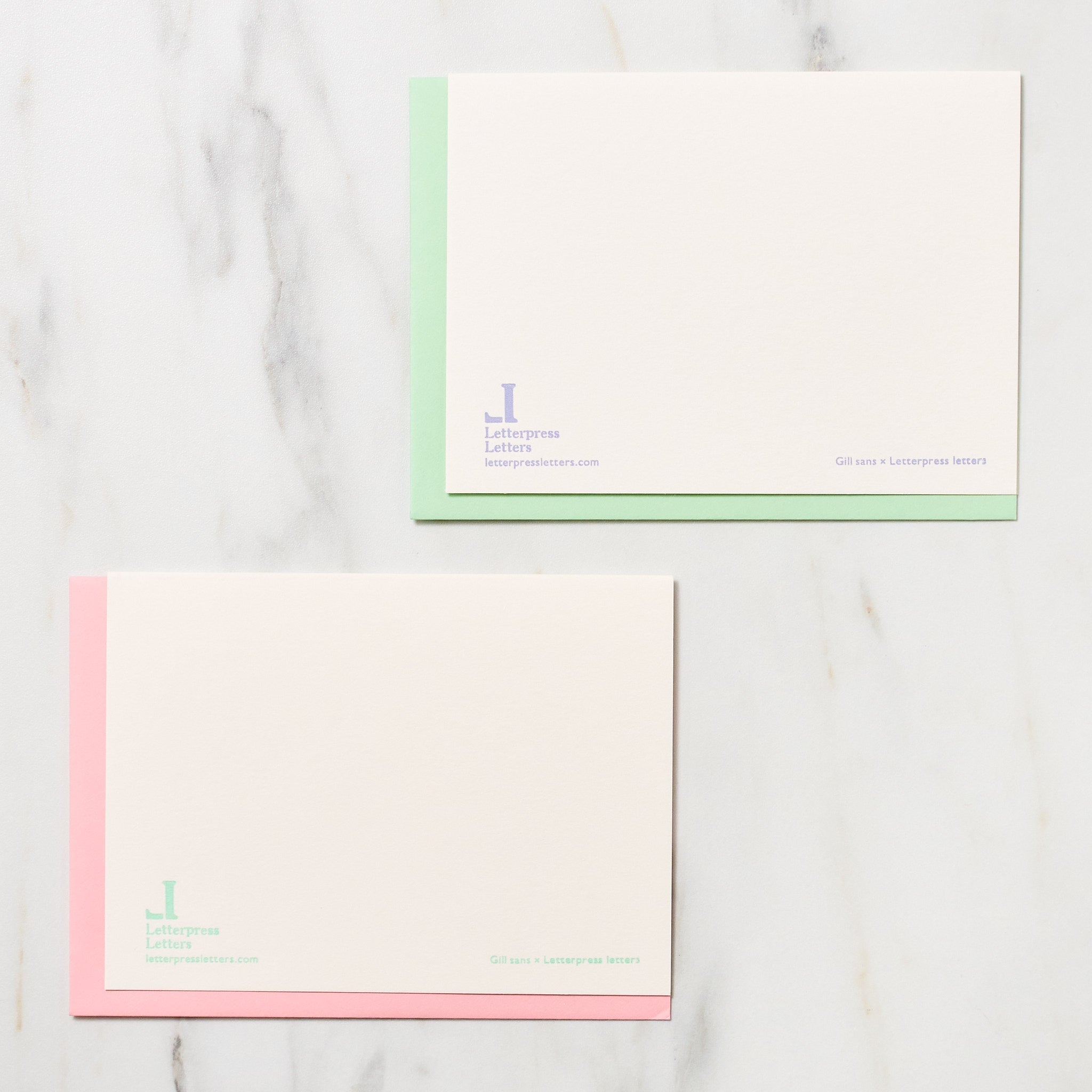 "Welcome Little One!!" Greeting Cards / Letterpress Letters