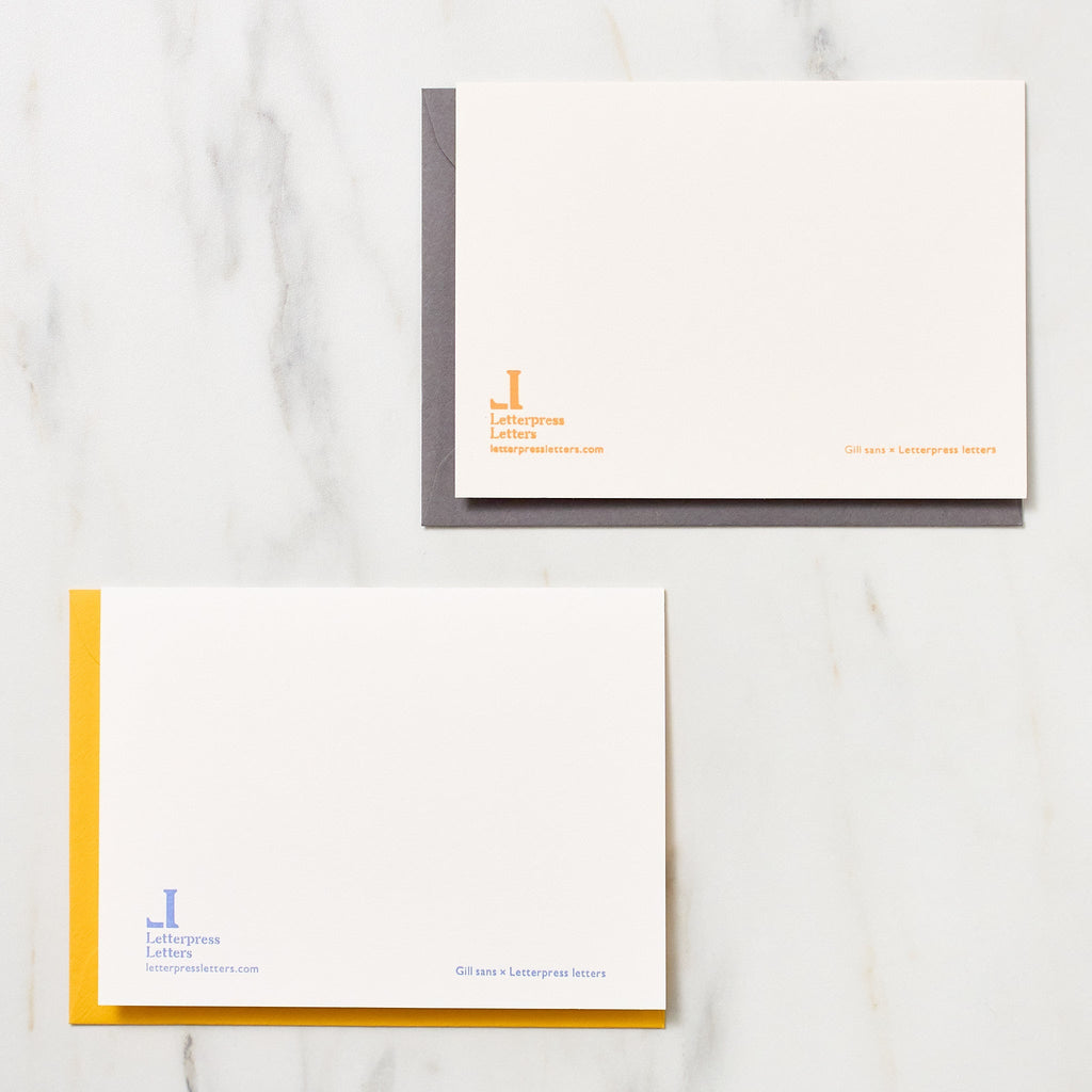 "Well Done! Congratulations!!" Greeting Cards / Letterpress Letters