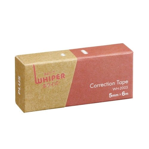 Whiper Paper Case Correction Tape / PLUS
