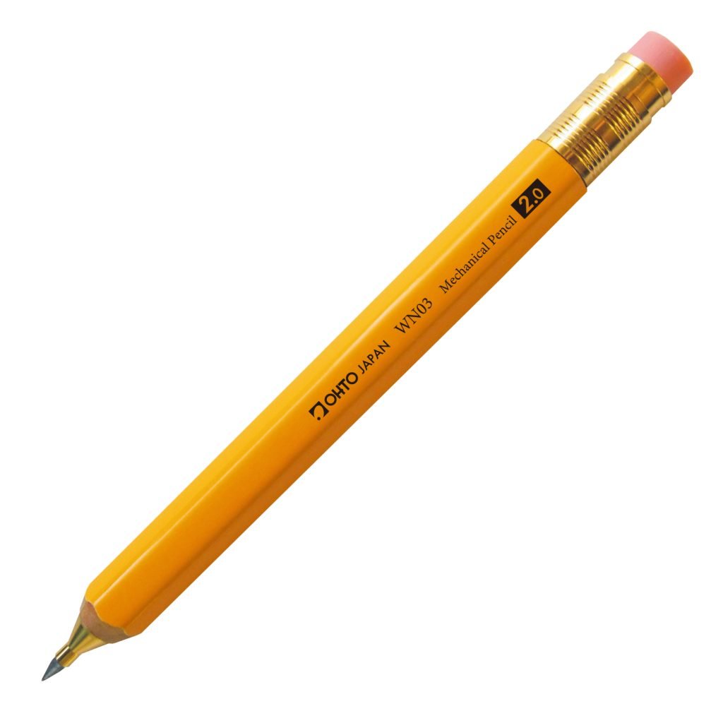 Wooden Pencil-Shaped Mechanical Pencil / OHTO