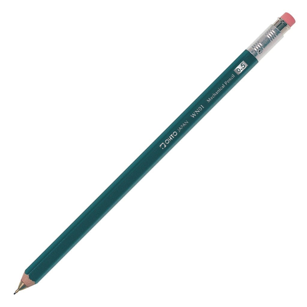 Wooden Pencil-Shaped Mechanical Pencil / OHTO