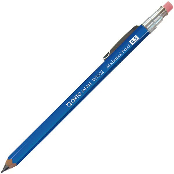 Wooden Pencil-Shaped Mechanical Pencil / OHTO