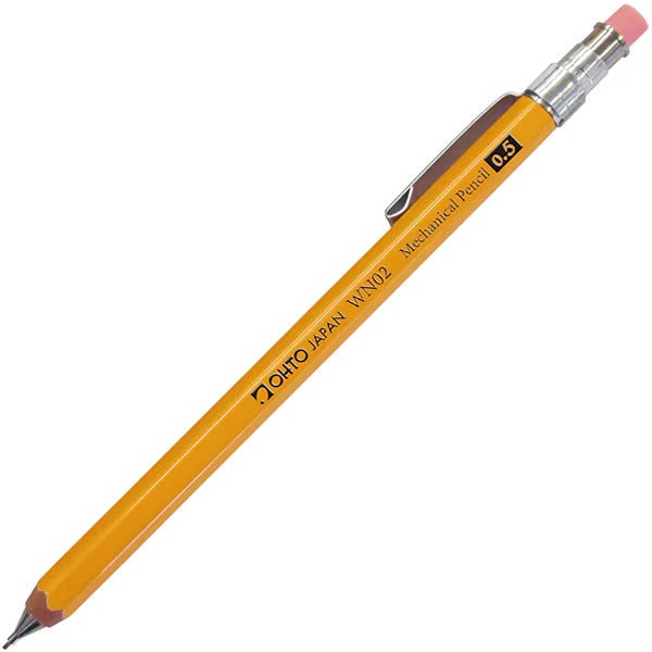 Wooden Pencil-Shaped Mechanical Pencil / OHTO