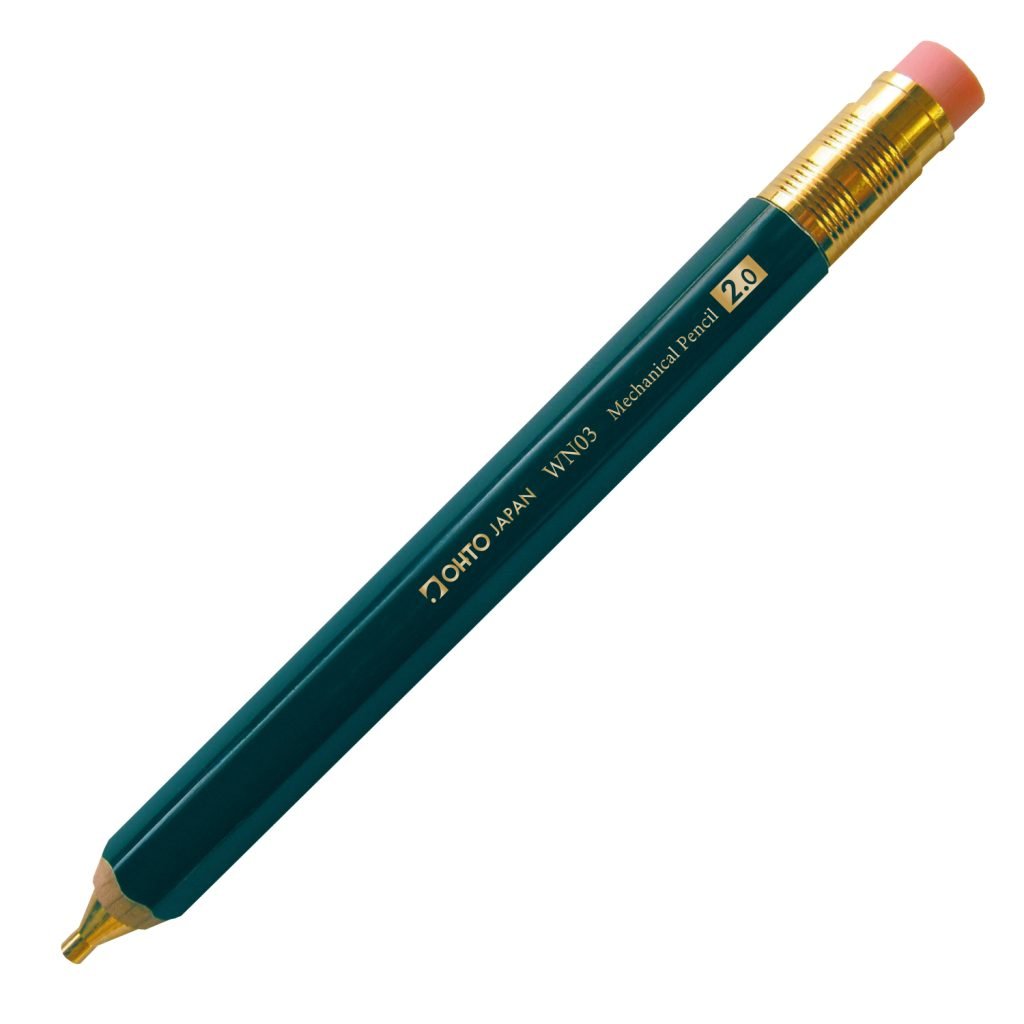 Wooden Pencil-Shaped Mechanical Pencil / OHTO