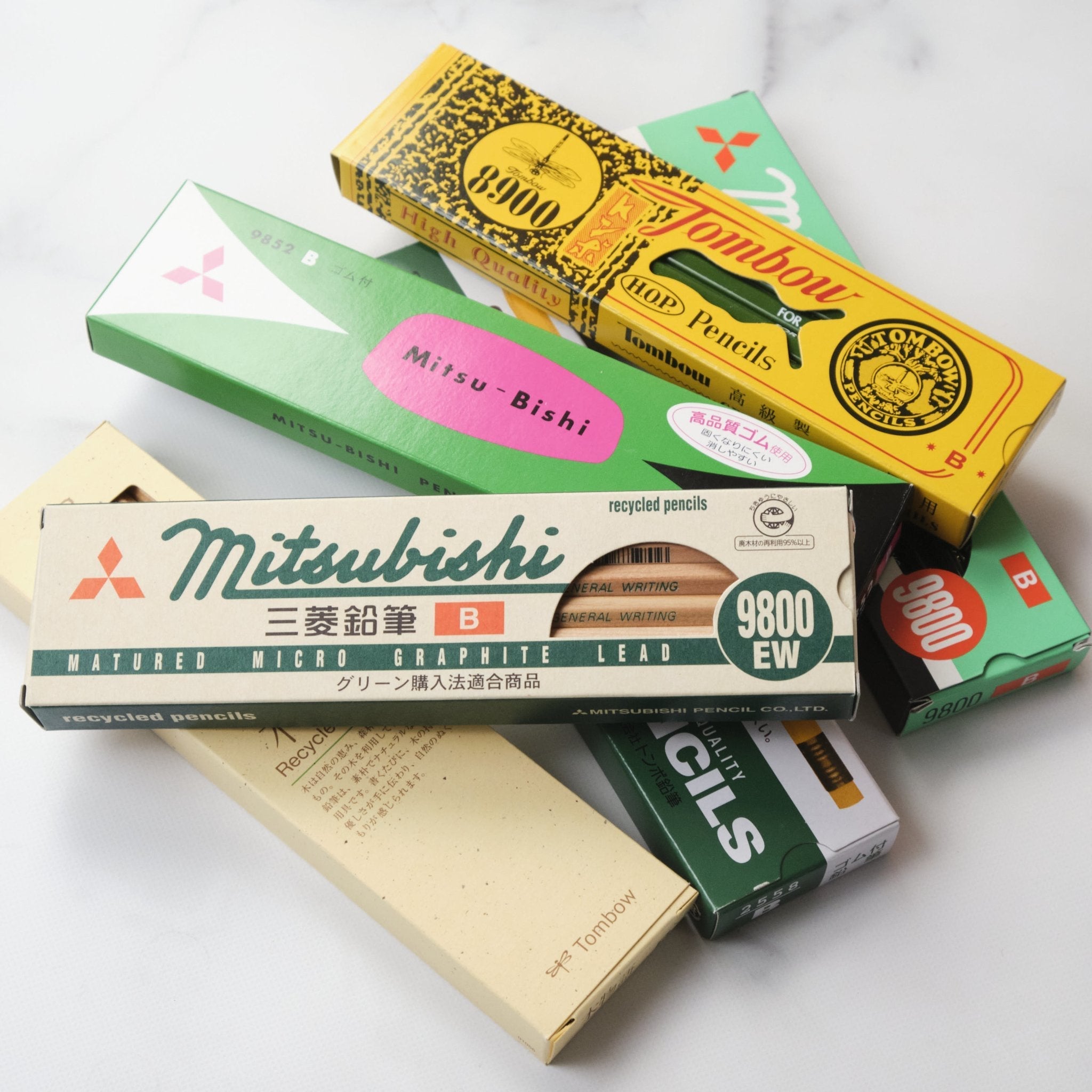 Wooden Pencil Variety Pack Tombow & Mitsubishi Pencils