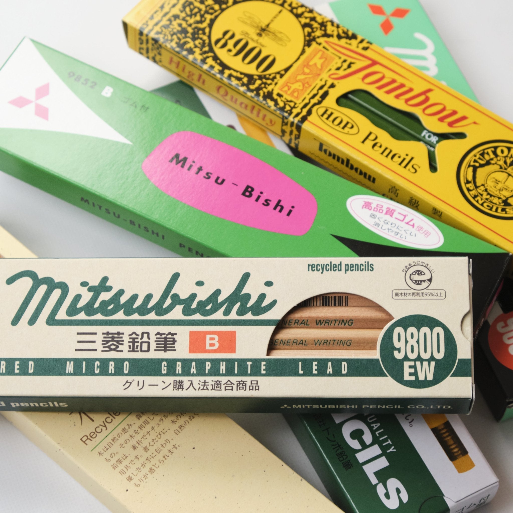 Wooden Pencil Variety Pack Tombow & Mitsubishi Pencils