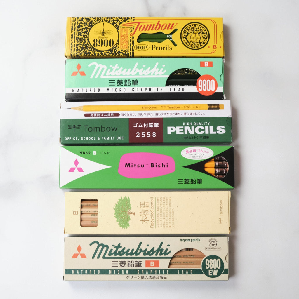 Wooden Pencil Variety Pack Tombow & Mitsubishi Pencils