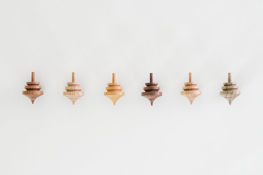 Wooden Spinning Top / TOUCH & FLOW