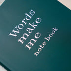 "Words Make Me" Notebook / IROHA PUBLISHING