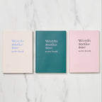 "Words Make Me" Notebook / IROHA PUBLISHING