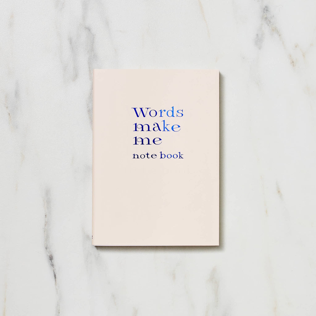 "Words Make Me" Notebook / IROHA PUBLISHING