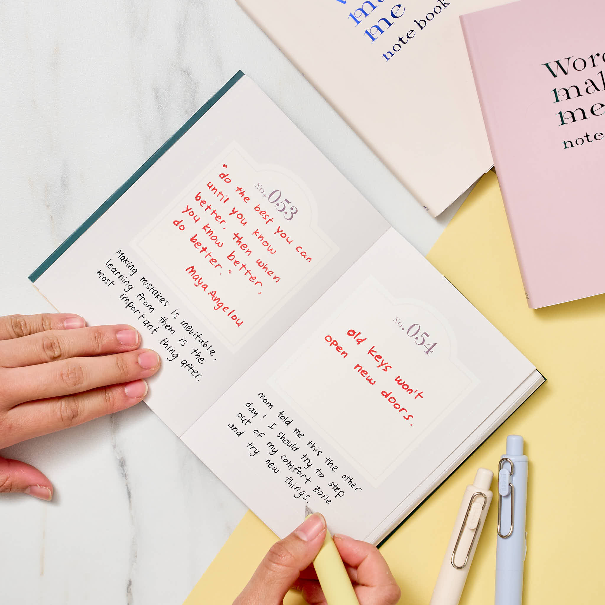 "Words Make Me" Notebook / IROHA PUBLISHING