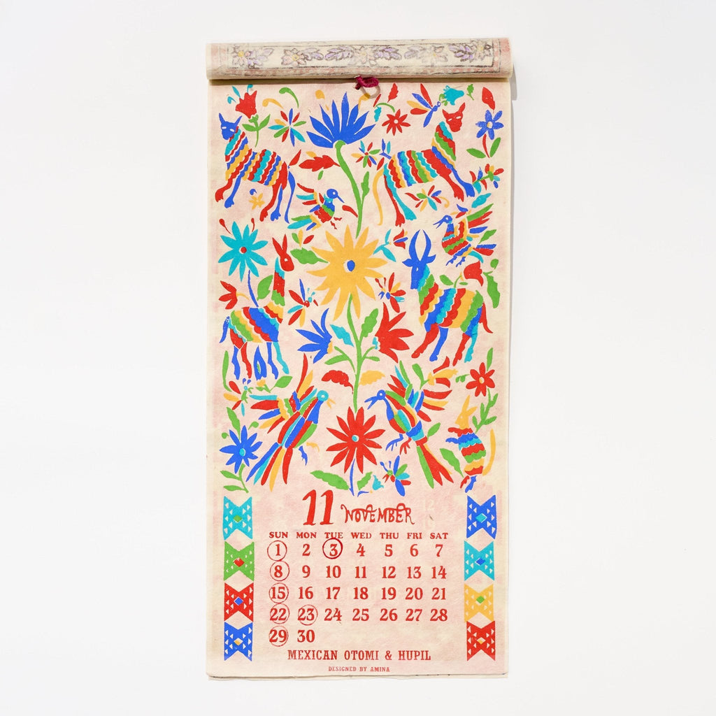 World Flowers Calendar 2026 Designed by Amina / Amina Collection Co., Ltd.