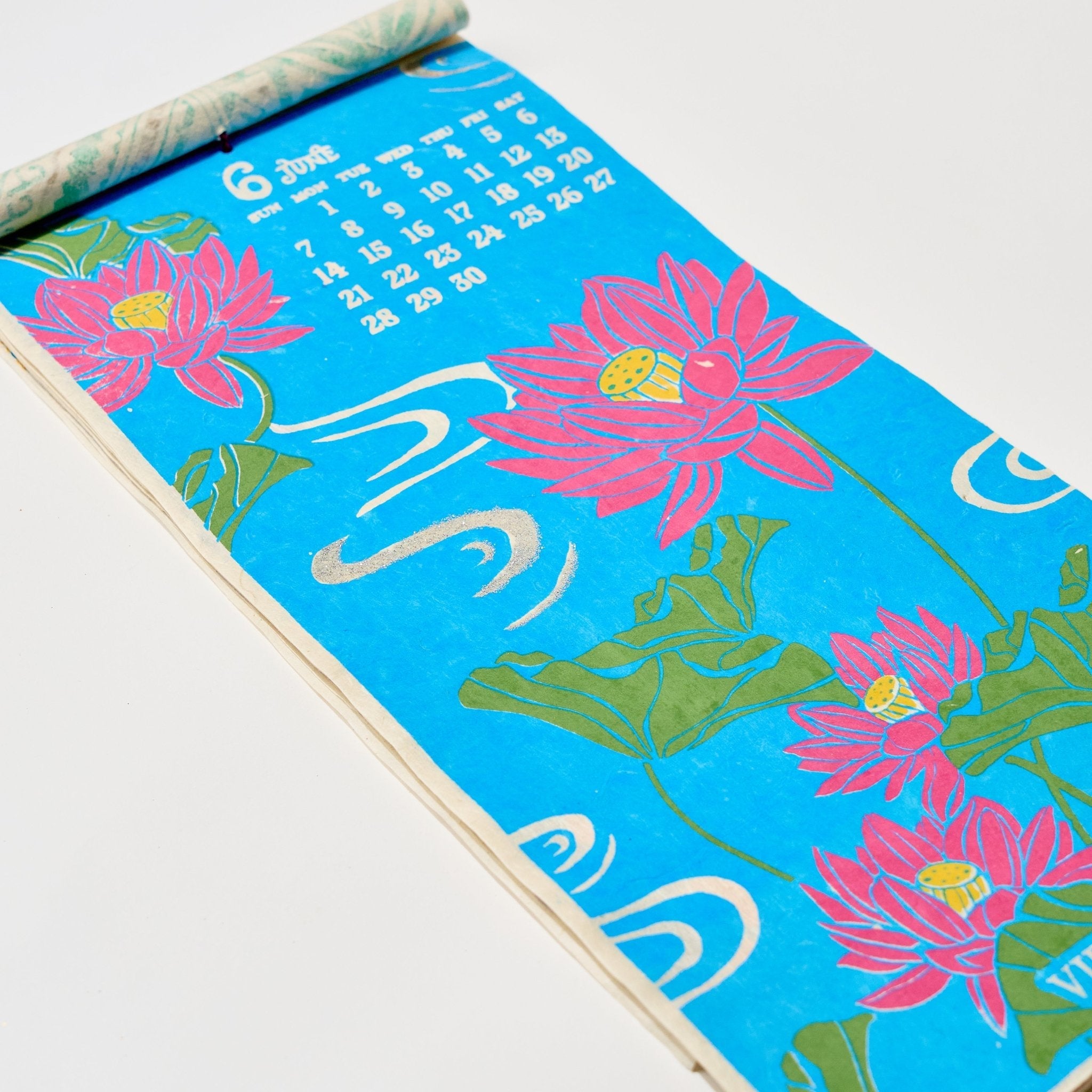 World Flowers Calendar 2026 Designed by Amina / Amina Collection Co., Ltd.