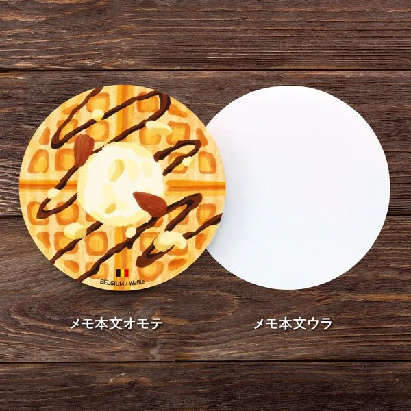 World Foods Round Memo / Marumo Printing