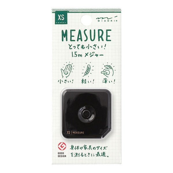 XS Measuring Tape 1.5m / MIDORI