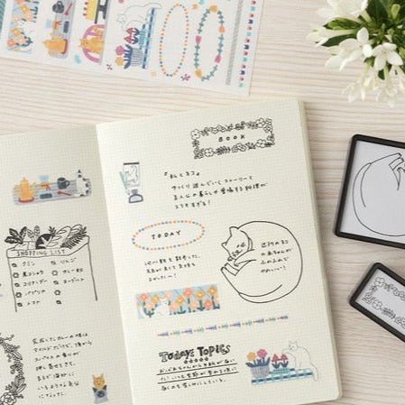 Yuru Log 2mm Grid Notebook / MIDORI