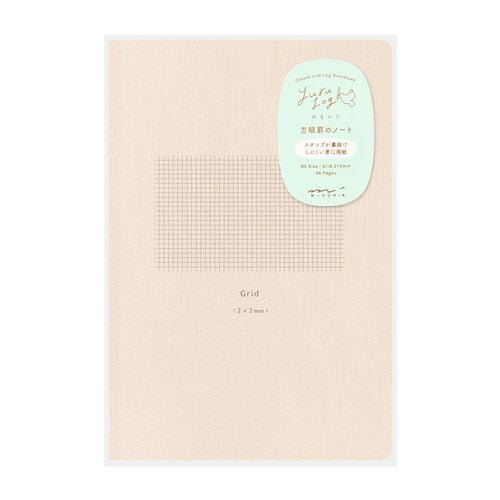 Yuru Log 2mm Grid Notebook / MIDORI