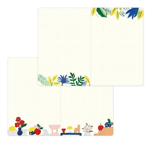Yuru Log B6 Illustrated Notebook / MIDORI