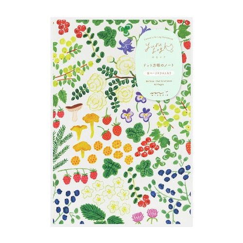 Yuru Log B6 Illustrated Notebook / MIDORI